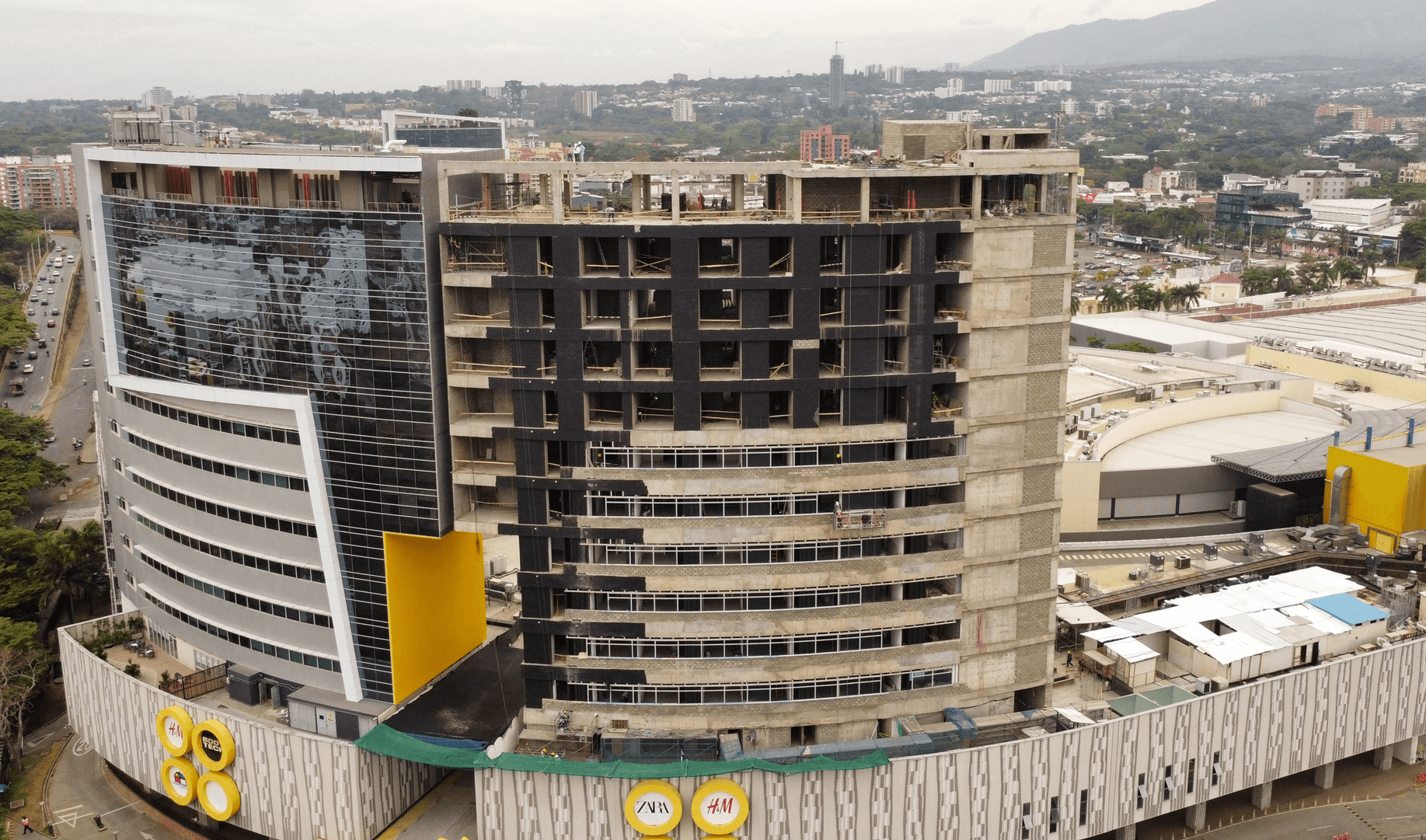 Avance de obra del proyecto Hotel Jardín Plaza Torre II